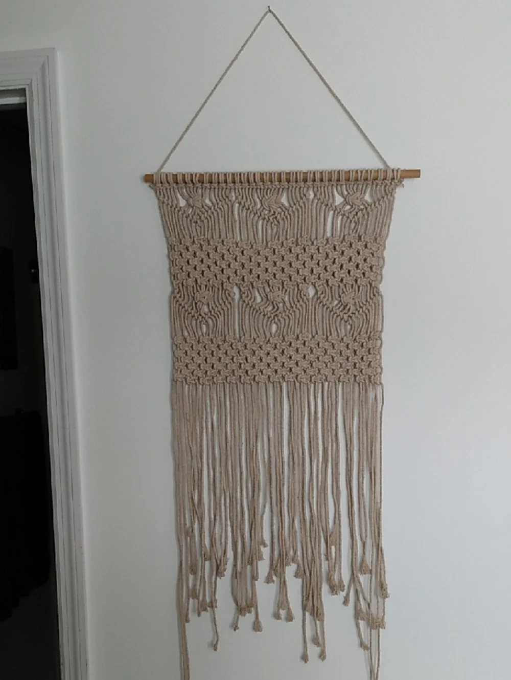 Handmade Macrame Macramé Wall Hanging